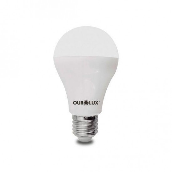 LAMP.BULBO LED OUROLUX   9W BIV 6500K CX 20031 PC 1