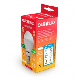 LAMP.BULBO LED OUROLUX  12W BIV 3000K CX 20047 PC 1