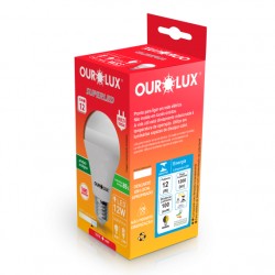 LAMP.BULBO LED OUROLUX  12W BIV 6500K CX 20041 PC 1