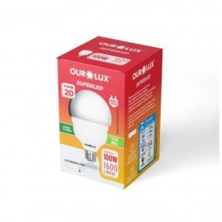 LAMP.BULBO LED OUROLUX  20W BIV 6500K E27 20350 PC 1