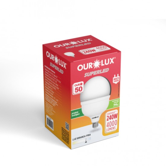 LAMP.BULBO LED OUROLUX  50W BIV 6500K E27 20370 PC 1