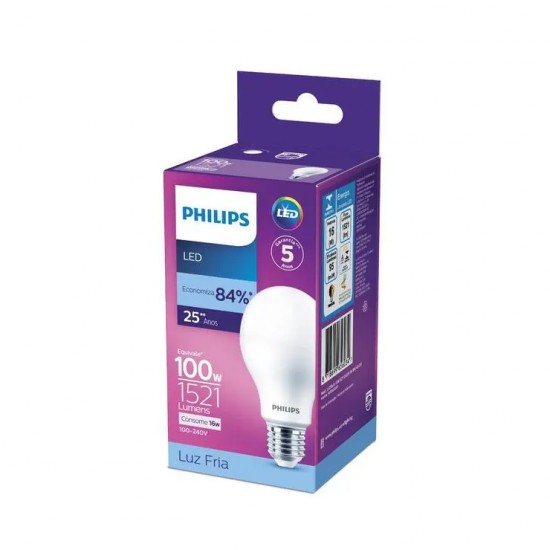 LAMP.BULBO LED PHILIPS 16W 6500K PC 1