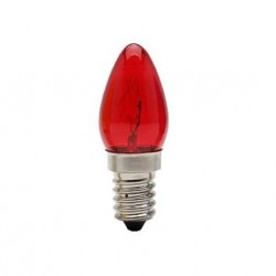 LAMP.CHUPETA BRASFORT 7 X 220V VERMELHA PC 1