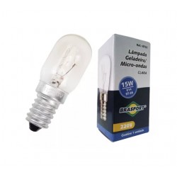 LAMP.GELAD/MICROON BRASFORT 15X220V E14 8722 PC 1