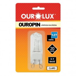 LAMP.HALOGENA OUROPIN G9 CLARA 20WX127V PC 1