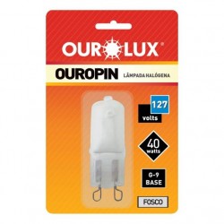 LAMP.HALOGENA OUROPIN G9 FOSCA 40WX127V PC 1