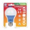 LAMP.LED COLOR S60 OUROLUX 7W AZ PC 1