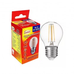LAMP.LED FILA BOLI ABA/LUS SDK E27 04W BIV 6500K  PC 1