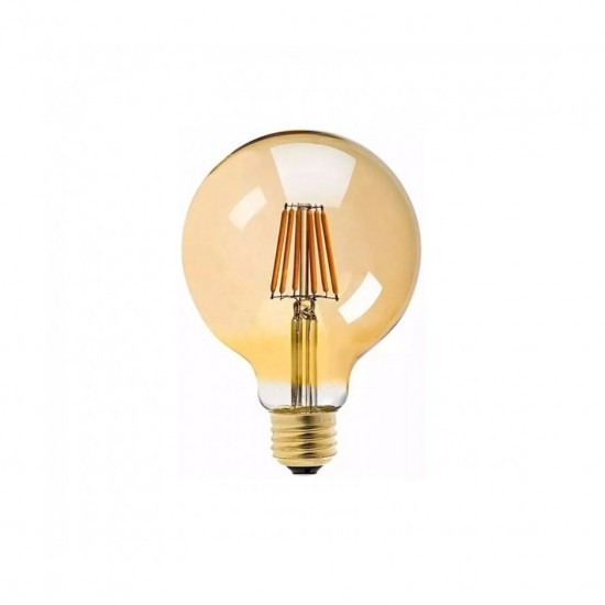 LAMP.LED VINTAGE JNG GLOBO G80 4W 2500K E27 BIV PC 1