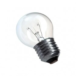 LAMP.LUSTRE BOLINHA SADOKIN 40WX220V E27 CL  PCTE 1