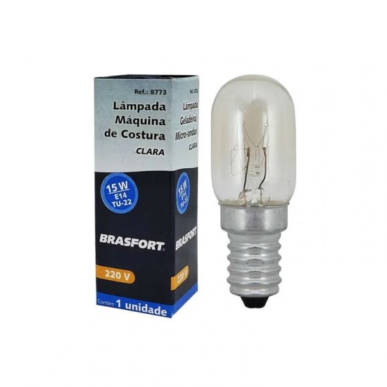 LAMP.MAQ.COST.BRASFORT ROSCA BAIXA 220V 8773 PC 1