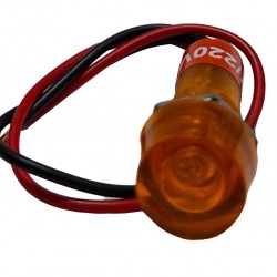 LAMP.OLHO DE BOI SADOKIN LP14 C/RABIC BIV AMBAR PC 1