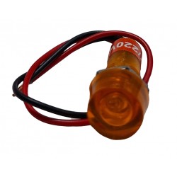 LAMP.OLHO DE BOI SADOKIN LP14 C/RABIC BIV AMBAR PC 1
