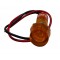 LAMP.OLHO DE BOI SADOKIN LP14 C/RABIC BIV AMBAR PC 1
