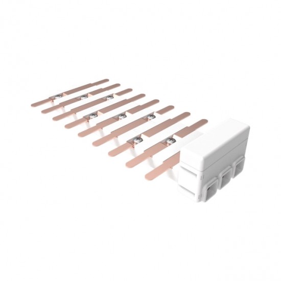 BARRAMENTO BRUM FLUTUANTE BI 18 DIN+NEU/TER 100A PC 1