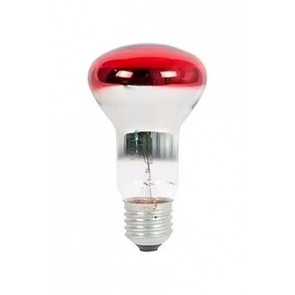 LAMP.SPOT SADOKIN R60 40X127V VERMELHA CF 1