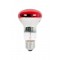 LAMP.SPOT SADOKIN R60 40X127V VERMELHA CF 1