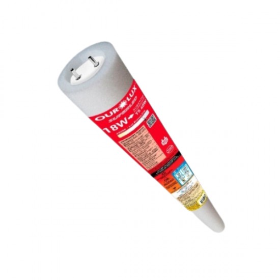 LAMP.TUBOLED GLASS DRIVE INTEG T5 18W 6500K OUROLU PC 1