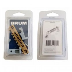 BARRAMENTO BRUM NEUTRO/TERRA COM SUPORTE 6/8 CINZA PC 1