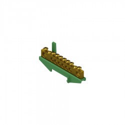 BARRAMENTO BRUM TERRA COM SUPORTE VERDE 6/8 TRILHO PC 1