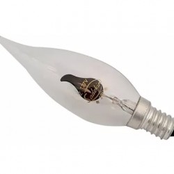LAMP.VELA FLICKER (CHAMA) SDK 3W E14 127V NEON UN 1
