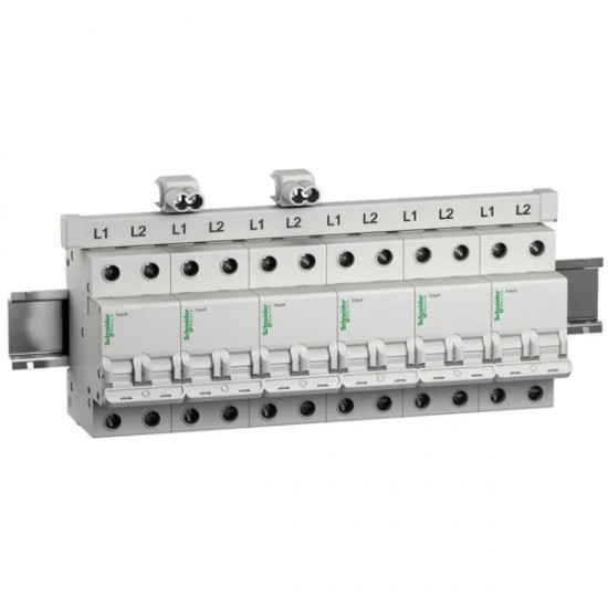BARRAMENTO SCHNEIDER DIN 2P 80A 12 POLOS PC 1