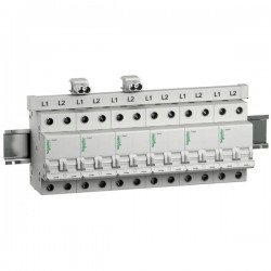 BARRAMENTO SCHNEIDER DIN 3P 80A 57 POLOS PC 1
