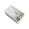 LINHA DUTO CAIXA SOBREPOR 4X2 CREME CF 1