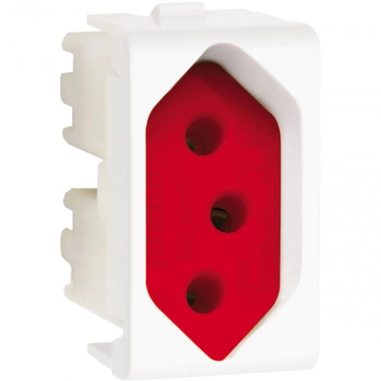 LINHA LUNARE MODULO TOMADA 20A 4741 VRM CF 1