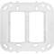 LINHA LUNARE SUPORTE P/PLACA 4X4 4946 CF 1