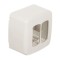 LINHA MILUZ CAIXA SOBREPOR 2 MODULOS S3B76020 CF 1