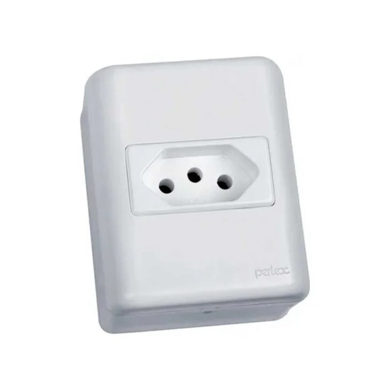LINHA PERLEX SPX 1 TOMADA 10A 3211 PC 1