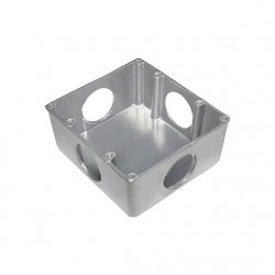 LINHA PISO OLIVO CX DE ALUMINIO 4X4 BX 4FUROS 1 PC 1