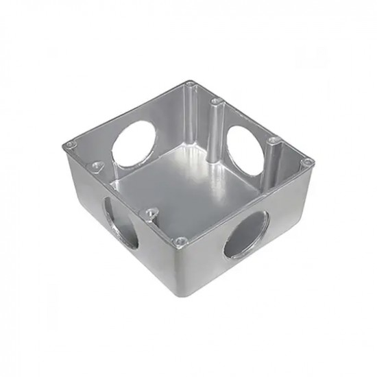 LINHA PISO OLIVO CX DE ALUMINIO 4X4 BX 4FUROS 1 PC 1