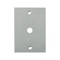 LINHA PISO OLIVO PLACA INOX 4X2 C/FURO PC 1