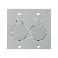 LINHA PISO OLIVO PLACA INOX 4X4 2TOM  PC 1