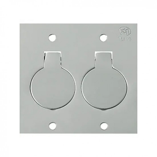 LINHA PISO OLIVO PLACA INOX 4X4 2TOM  PC 1