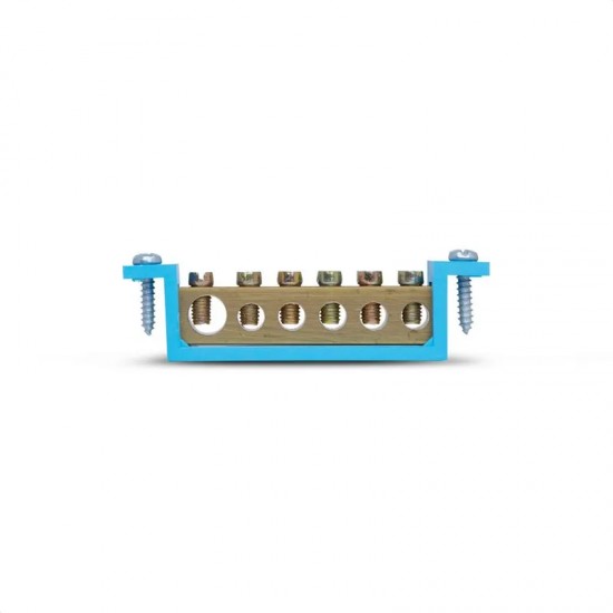 BARRAMENTO STECK NEUTRO 06 AZUL 05/08 DIN SBN6 PC 1