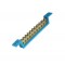 BARRAMENTO STECK NEUTRO 11 AZUL 36/48 DIN SBN11 PC 1