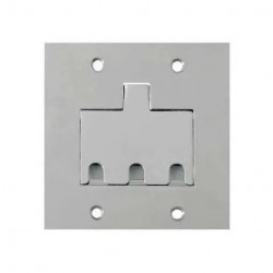 LINHA PISO STAMPLAC PLACA ALUMINIO 4X4 3RJ PC 1