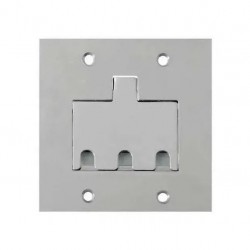 LINHA PISO STAMPLAC PLACA ALUMINIO 4X4 3RJ PC 1