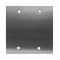 LINHA PISO STAMPLAC PLACA ALUMINIO 4X4 CEGA PC 1