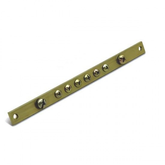 BARRAMENTO STECK NEUTRO/TERRA 08 TERM FIX 170MM PC 1
