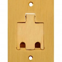 LINHA PISO STAMPLAC PLACA LATAO 4X2 2RJ45/RJ11 PC 1
