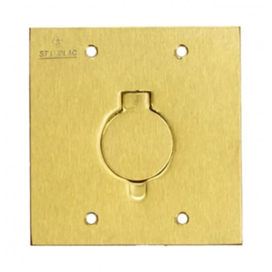 LINHA PISO STAMPLAC PLACA LATAO 4X4 1 TOMADA PC 1