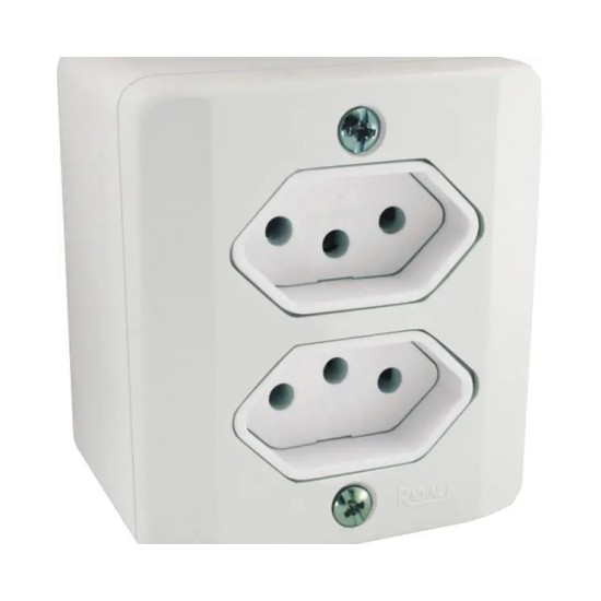 LINHA R RADIAL BR 2 TOMADAS 20A PC 1