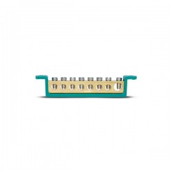 BARRAMENTO STECK TERRA 08 VERDE 12/16 DIN SBT8 PC 1
