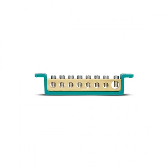 BARRAMENTO STECK TERRA 08 VERDE 12/16 DIN SBT8 PC 1