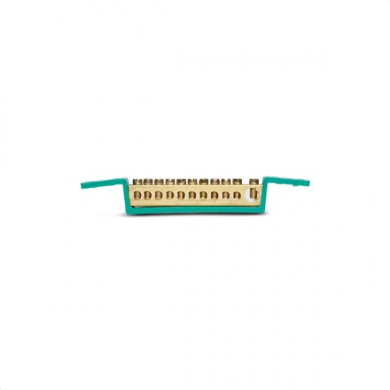 BARRAMENTO STECK TERRA 11 VERDE 36/48 DIN SBT11 PC 1
