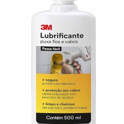 LUBRIFICANTE 3M PUXA CABO  500ML PC 1